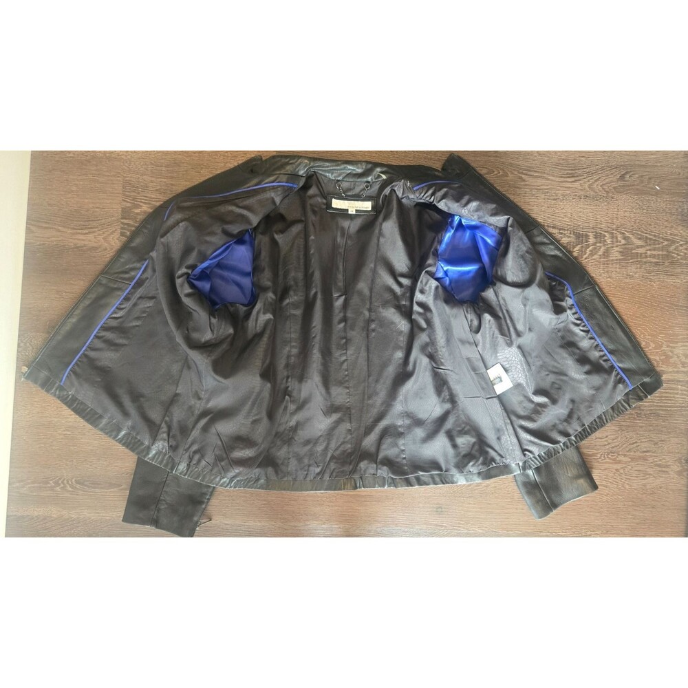 Wilsons Leather Genuine Leather Jacket – Women's 2X – Black Zip Front - Picture 6 of 10